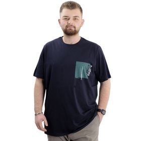 Mode XL U24044 Refill Lacivert Erkek T-shirt