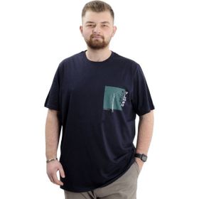 Mode XL U24044 Refill Lacivert Erkek T-shirt