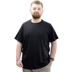 Mode XL U24046 Simplicity Siyah Erkek T-shirt