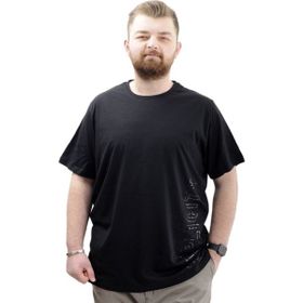 Mode XL U24046 Simplicity Siyah Erkek T-shirt