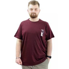 Mode XL U24052 Limited Mürdüm Erkek T-shirt