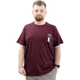 Mode XL U24052 Limited Mürdüm Erkek T-shirt