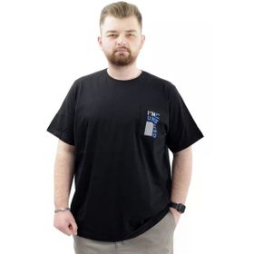 Mode XL U24052 Limited Siyah Erkek T-shirt