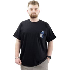 Mode XL U24052 Limited Siyah Erkek T-shirt