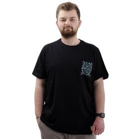 Mode XL U24053 Refuel Siyah Erkek T-shirt