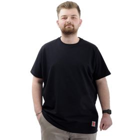Mode XL U24075 New York Lacivert Basic Erkek T-shirt