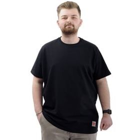 Mode XL U24075 New York Lacivert Basic Erkek T-shirt