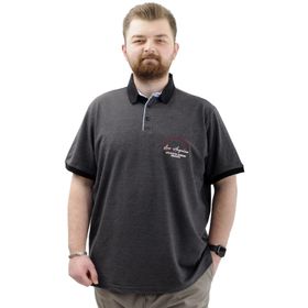 Mode XL U24331 Los Angeles Antrasit Erkek T-shirt