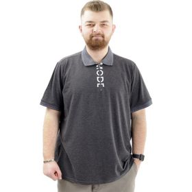 Mode XL U24334 Mode Antramelanj Erkek T-shirt