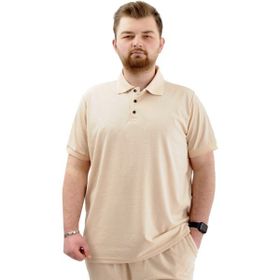 Mode XL U24337 Jakar Bej Erkek T-shirt