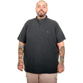 Mode XL U24339 Antrasit Hakim Yaka Erkek T-shirt