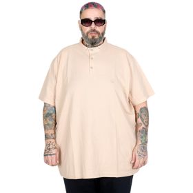 Mode XL U24339 Bej Erkek T-shirt