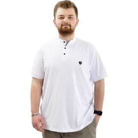 Mode XL U24339 Beyaz Erkek T-shirt