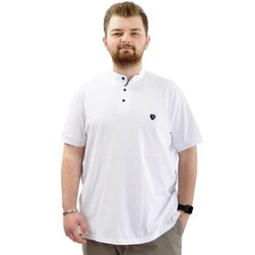 Mode XL U24339 Beyaz Erkek T-shirt