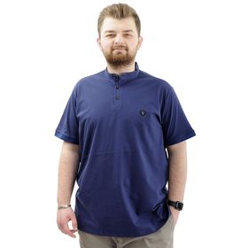 Mode XL U24339 İndigo Erkek T-shirt