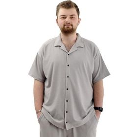 Mode XL U24380 Jakar Gri Erkek Gömlek