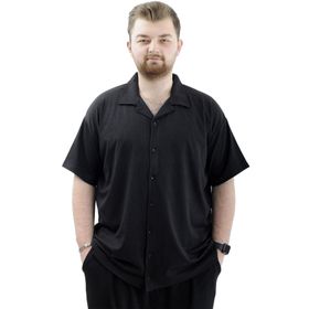 Mode XL U24380 Jakar Siyah Erkek Gömlek