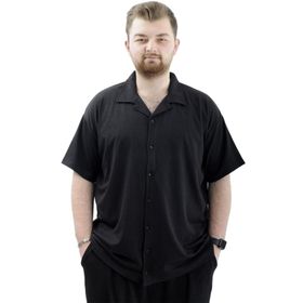 Mode XL U24380 Jakar Siyah Erkek Gömlek