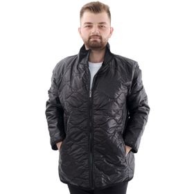 Mode XL U24610 Siyah Dik Yaka Erkek Mont