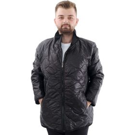 Mode XL U24610 Siyah Dik Yaka Erkek Mont