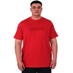 Mode XL U25017 Reseve Kırmızı Bisiklet Yaka Erkek T-shirt