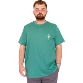 Mode XL U25020 Chneyrmd Çağla Yeşili Bisiklet Yaka Erkek T-shirt