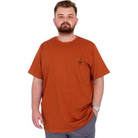 Mode XL U25020 Chneyrmd Tarçın Bisiklet Yaka Erkek T-shirt
