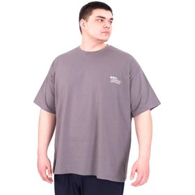 Mode XL U25030 Füme Bisiklet Yaka Erkek T-shirt