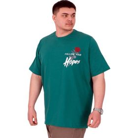 Mode XL U25032 Rose Nefti Bisiklet Yaka Erkek T-shirt