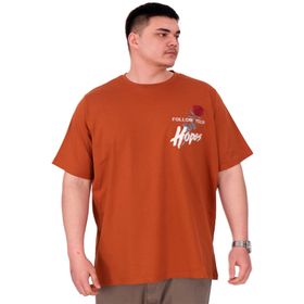 Mode XL U25032 Rose Tarçın Bisiklet Yaka Erkek T-shirt