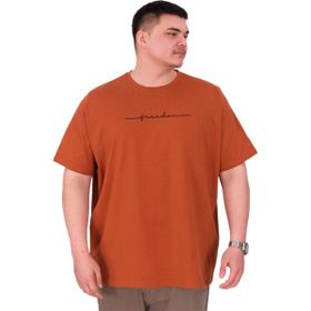 Mode XL U25033 Tarçın Bisiklet Yaka Erkek T-shirt