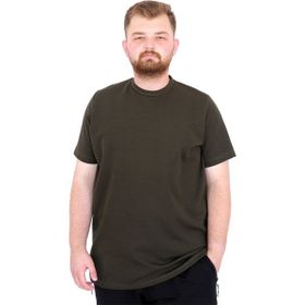 Mode XL U25034 Haki Bisiklet Yaka Erkek T-shirt