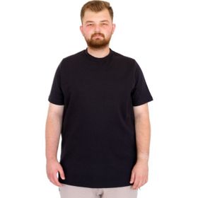 Mode XL U25034 Lacivert Bisiklet Yaka Erkek T-shirt