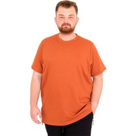 Mode XL U25162 Tarçın Bisiklet Yaka Erkek T-shirt
