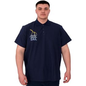 Mode XL U25301 Sail İndigo Polo Erkek T-shirt