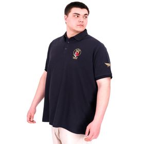 Mode XL U25306 Lacivert Pike Polo Yaka Erkek T-shirt