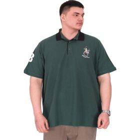 Mode XL U25311 Nefti Nakış Detaylı Polo Yaka Erkek T-shirt