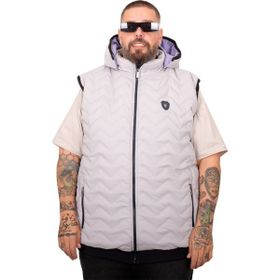 Mode XL U25722 Gri Kapitone Erkek Yelek