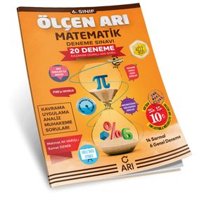 Model Eğitim Yayınları 6. Sınıf Matematik Sınavın Şifresi Turbo 3 Genel + 9 Sarmal Deneme Sınavı