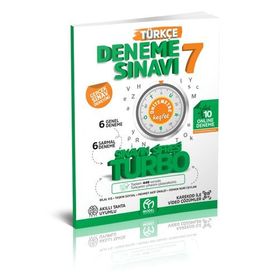Model Eğitim Yayınları 7. Sınıf Türkçe Sınavın Şifresi Turbo 6 Genel + 6 Sarmal Deneme Sınavı