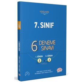 Model Eğitim Yayınları 7. Sınıf Türkçe Sınavın Şifresi Turbo 6 Genel + 6 Sarmal Deneme Sınavı