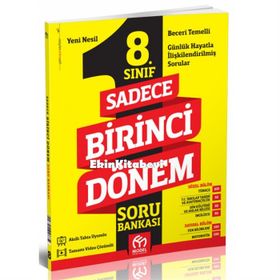 Model Eğitim Yayınları 8. Sınıf Sadece Birinci Dönem Soru Bankası