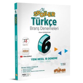Model Yayınları 6. Sınıf Türkçe Branş Denemesi