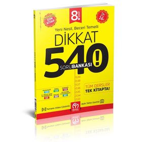 Model Yayınları 8. Sınıf Dikkat Tüm Dersler Soru Bankası