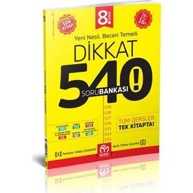 Model Yayınları 8. Sınıf Dikkat Tüm Dersler Soru Bankası