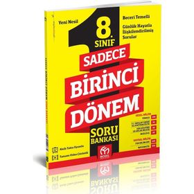 Model Yayınları 8. Sınıf Sadece 1. Dönem Soru Bankası