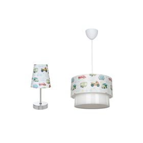 Modelight ASZ.0969 Deko Araba Desenli Çocuk Genç Oda Sarkıt