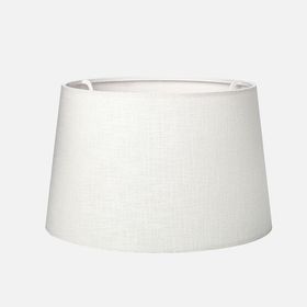 Modelight Deko Keten Beyaz Lambader Şapkası
