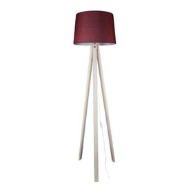 Modelight Deko Krem Ayak Bordo Şapka Lambader