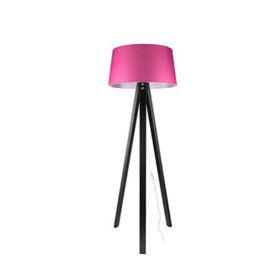 Modelight Deko Siyah Pembe Lambader